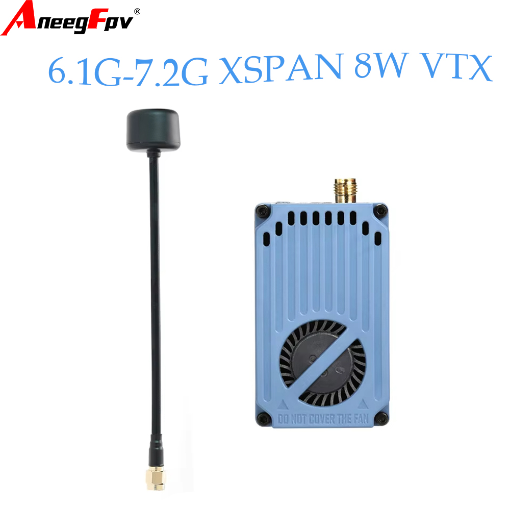 RUSHFPV 6.1‑7.2G 8W X61728 VTX - огляд і ціна Drone Receiver