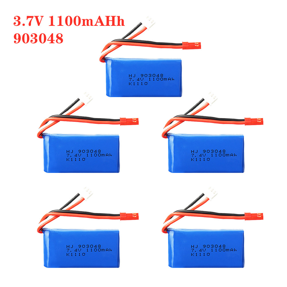 1-5pcs 7.4V 1100mah 903048 LiP - огляд і ціна Drone Charger