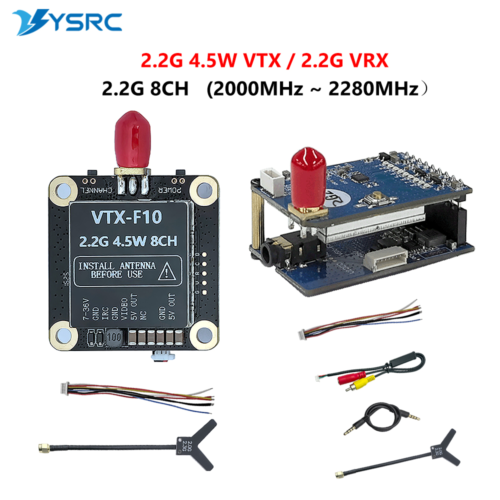 2.0-2.2G 4.5W VTX 8CH FPV Vide - огляд і ціна Drone Receiver